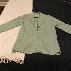 Sage blazer jacket